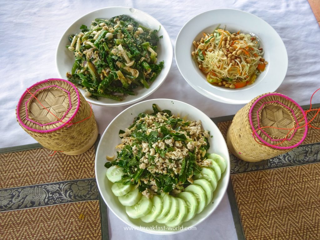 laotische Mahlzeit